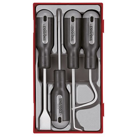 TENG 4PCE SCRAPER & REMOVER SET - TC-TRAY