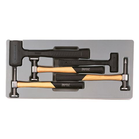 TENG 5PCE AUTO BODY HAMMER SET - PS-TRAY