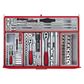 TENG 1200PCE 53" 19 DRAWER STACK TOOL KIT, METRIC & IMPERIAL, PS TRAYS, RED