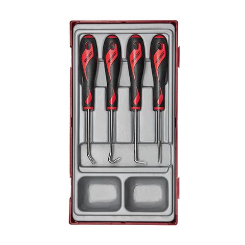 TENG 4PCE HOOK & PICK SET - TC-TRAY