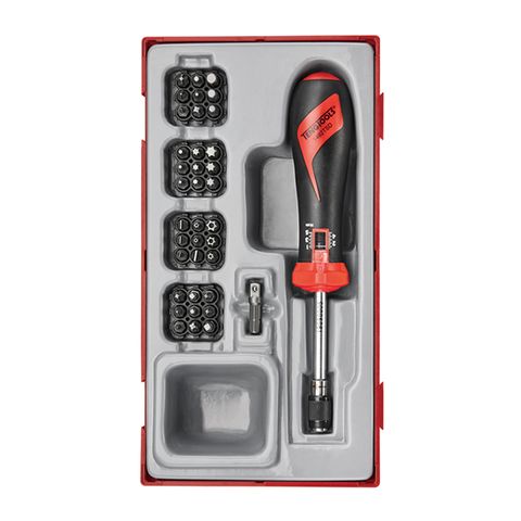 TENG 38PCE 1/4" DR. TORQUE SCREWDRIVER SET 1-5NM - TC-TRAY