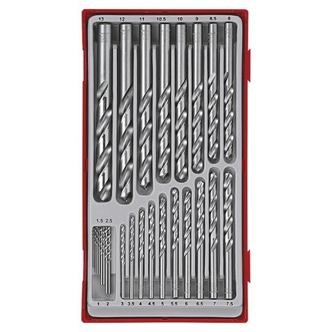 TENG 28PCE DRILL BIT SET 1-13MM - TTD-TRAY