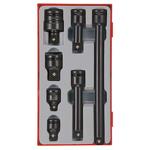 TENG 7PCE 1/2" DR. IMP ACC SET (ANSI) - TC-TRAY