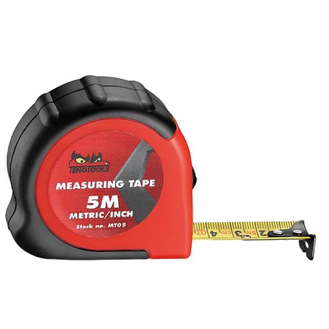 TENG 3M/10FT X 12MM MEASURING TAPE MM/IN