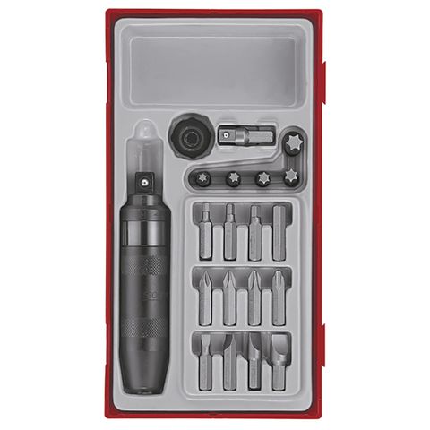 TENG 20PCE INDUSTRIAL IMPACT DRIVER SET - TC-TRAY