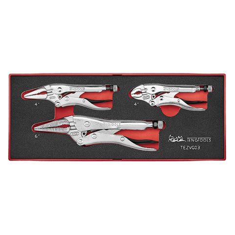 TENG 3PCE PLIER SET POWER GRIP