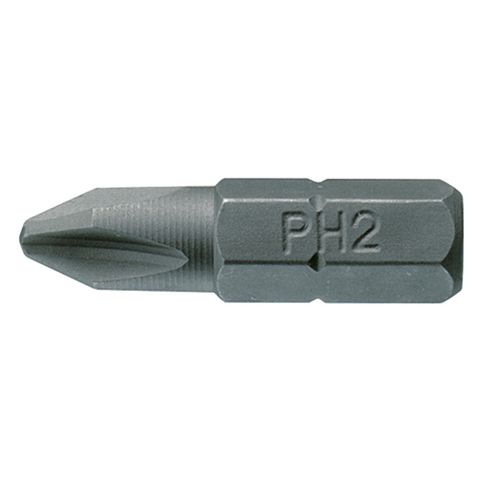 TENG 1/4" HEX DR. PH1 HEX BIT 25MM (L) - 10PCE