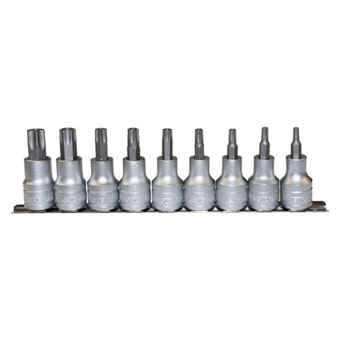 TENG 9PCE 1/2" DR. TPX BIT SOCKET SET 20-60