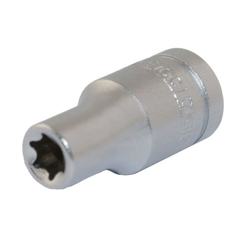 CHROME SOCKETS - 1/4" DRIVE E-TORX BIT