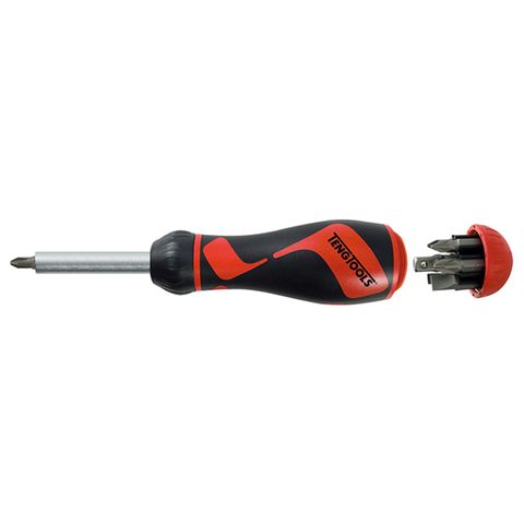 TENG 8PCE MEGADR. RATCHET BITS SCREWDRIVER