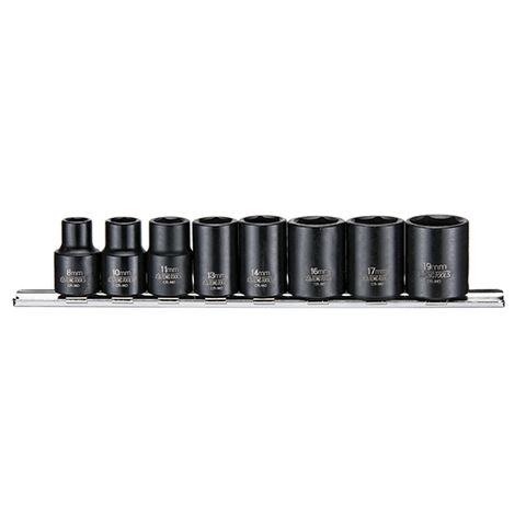 TENG 8PCE 3/8" DR. REG IMPACT SOCKET SET 8-19MM