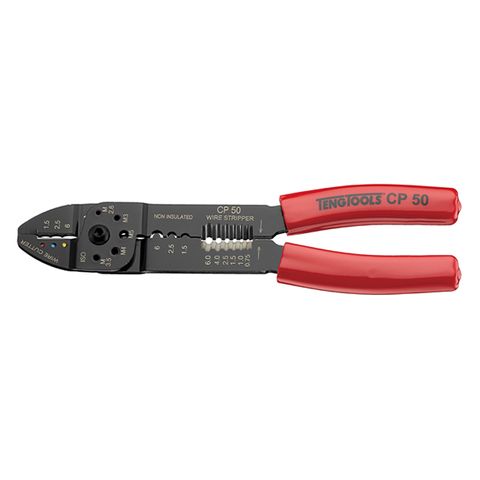 TENG 9 CRIMPING / WIRE STRIPPER (RED)