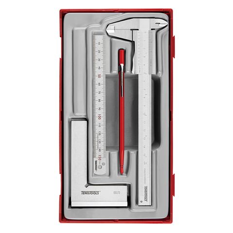 TENG 4PCE MEASURING TOOL SET (B) - TC-TRAY