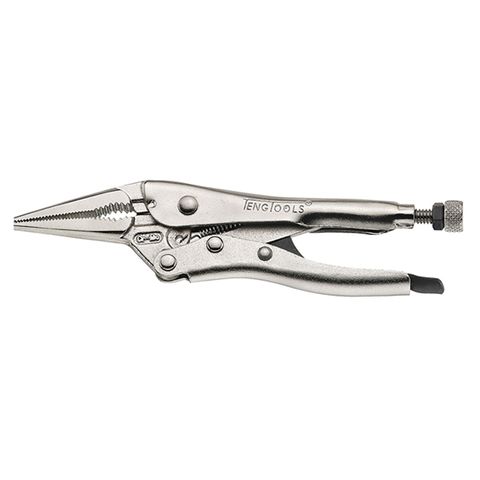 TENG 6" LONG NOSE POWER GRIP PLIER NARROW JAW