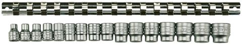 TENG 16PCE 3/8" DR. MM SOCKET SET 7-22MM 6PNT