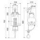 ITM ELECTRIC HOIST, BUILDERS WIRE HOIST, 500 KG, 30 METRE LIFT