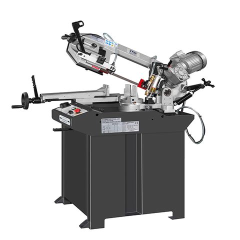 ITM BANDSAW, 220MM CAP, SWIVEL HEAD, VARIABLE SPEED 240V 1PH,  HYD DOWN FEED