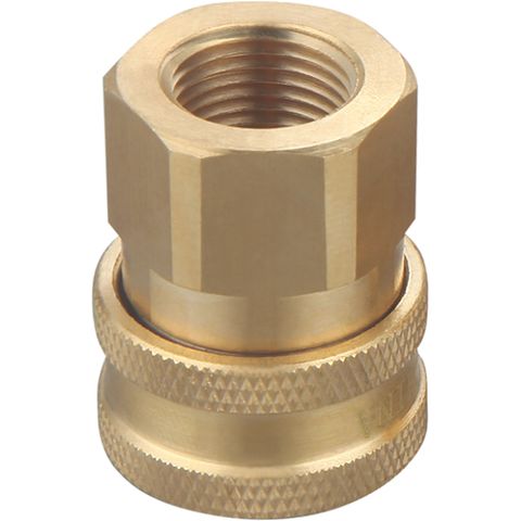 QUICK CONNECT 3/8" BSP SOCKET TO 3/8" FEMALE THREAD, TO SUIT PRESSURE WASHER