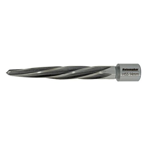 TAPER BRIDGE REAMER, WELDON SHANK FOR USE WITH MAGNETIC DRILL, 22MM DIAMETER