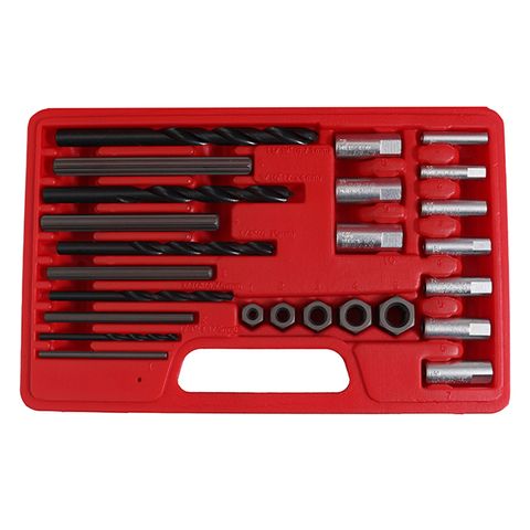 RYTOOL SCREW EXTRACTOR & DRILL SET, 25 PIECE