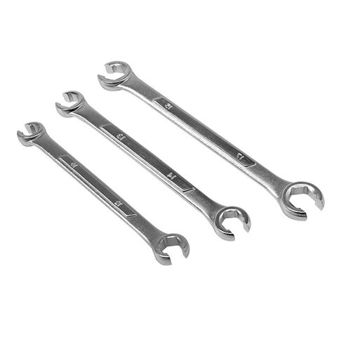 RYTOOL 3PC METRIC FLARE NUT SPANNER SET