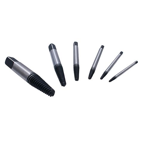 RYTOOL SPIRAL SCREW EXTRACTOR SET, 6 PIECE