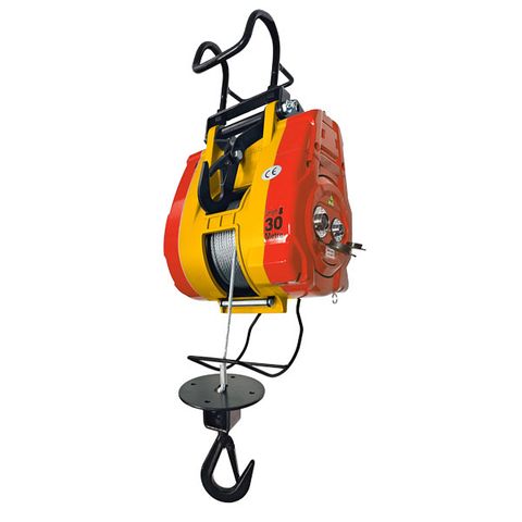 ITM BRUSHLESS ELECTRIC HOIST, BUILDERS WIRE HOIST, 260 KG, 30 METRE LIFT