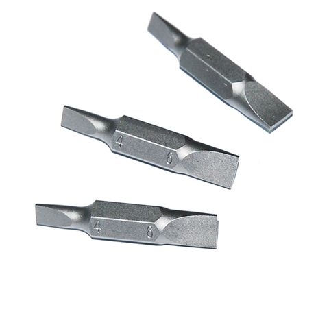 TENG 5PCE 32MM DBL-END BIT FLAT 0.8X4MM X 1.2X 6MM