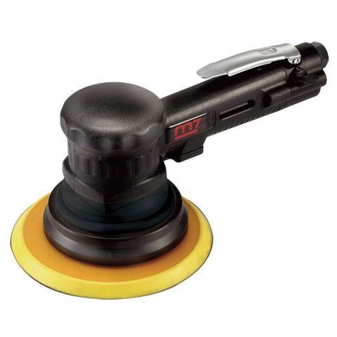 M7 RANDOM ORBITAL TWO HAND, GEAR DRIVEN SANDER, HD, CENTRAL VACUUM, 150MM  VELCRO PAD WITH 6 HOLES