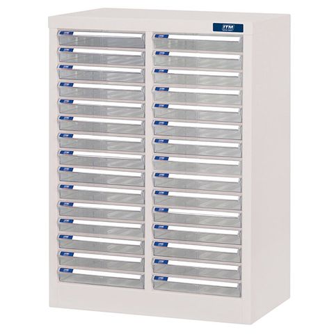 ITM PARTS CABINET, 30 DRAWERS A4, 543W x 340D x 738H