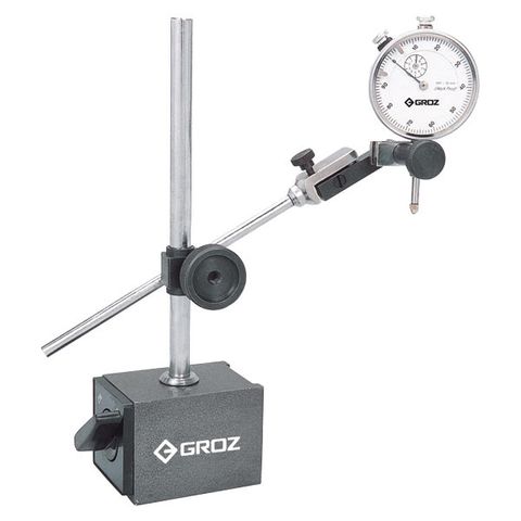 P Shars 4-1/2 x 1 x 1-1/4 Universal Magnetic Base w/ 1 Dial Indicator 202-6038 202-6014+303-3111S 