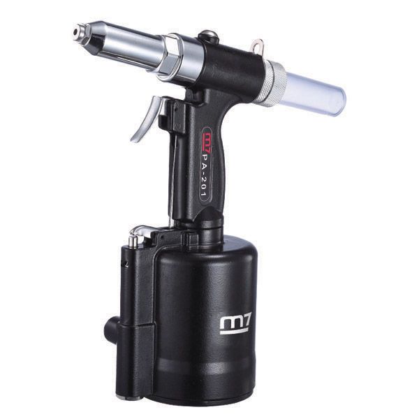M7 HYDRAULIC AIR RIVETER, 14MM STROKE, 2.4 6.4MM RIVET CAPACITY M7
