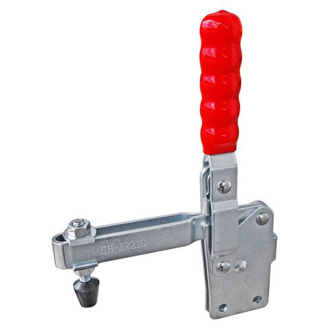 TOGGLE CLAMP, VERTICAL, STRAIGHT BASE, STRAIGHT HANDLE, 150KG CAP, 43MM REACH