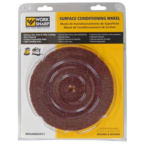 WORKSHARP 2000 & 3000 SURFACE CONDITIONING WHEEL