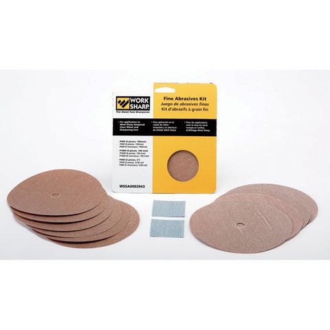 WORKSHARP 2000 & 3000 13 PCE ABRASIVE KIT, FINE