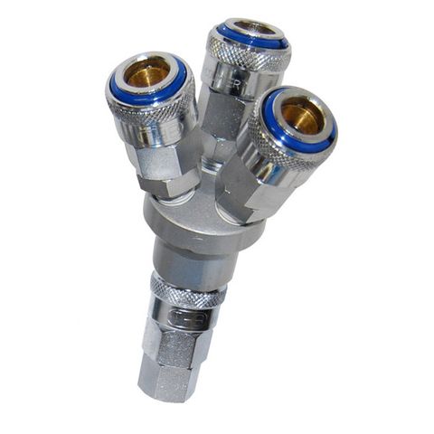 THB INLINE COUPLER 3 WAY SINGLE ACTION
