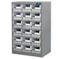 ITM PARTS CABINET, METAL HD 18 DRAWERS 550W x 400D x 880H