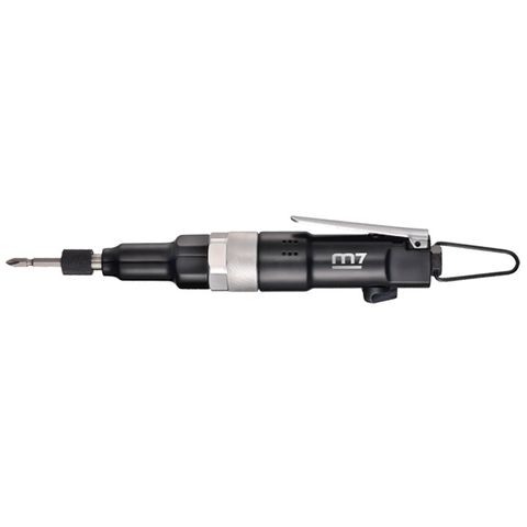 M7 HEAVY DUTY STRAIGHT SCREWDRIVER, POSITIVE ADJ CLUTCH. 1.5 -5.92 FT/LB,  M4 BOLT CAPACITY, 1/4" HEX