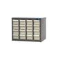 ITM PARTS CABINET, METAL, A8 16 DRAWERS 466W x 222D x 350H