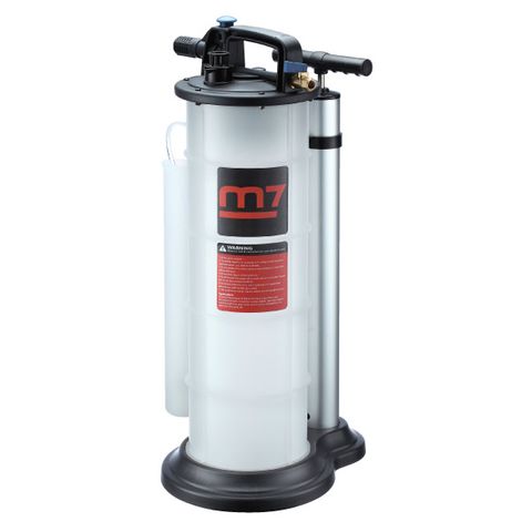 M7 PNEUMATIC & MANUAL FLUID EXTRACTOR, 9L CAPACITY