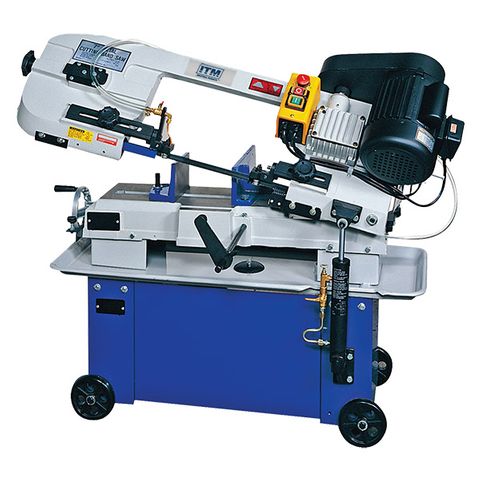 ITM BANDSAW, 180MM CAP, 4 SPEED, 240V 1PH,  HORIZONTAL & VERTICAL CUT