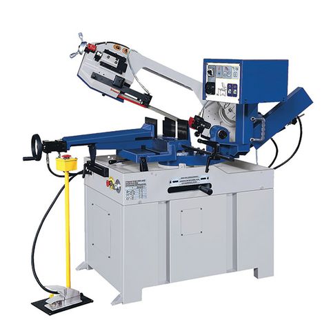 ITM BANDSAW, 260MM CAP, SWIVEL HEAD, DUAL MITRE, 2 SPEED 415V 3PH, SEMI AUTOMATIC