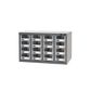 ITM PARTS CABINET, METAL A7 16 DRAWERS 586W x 222D x 350H