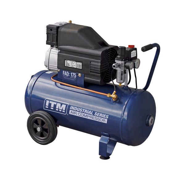 ITM AIR COMPRESSOR, DIRECT DRIVE, 2.5HP 50LTR FAD 175L/MIN TM350