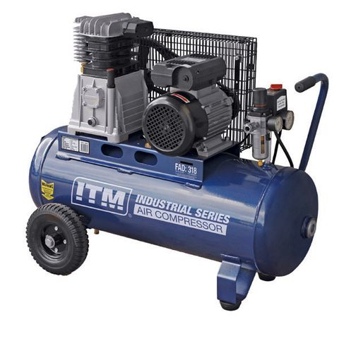 Belt air outlet compressor