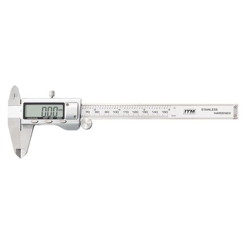 ITM DIGITAL VERNIER CALIPER, STAINLESS STEEL 0-150MM