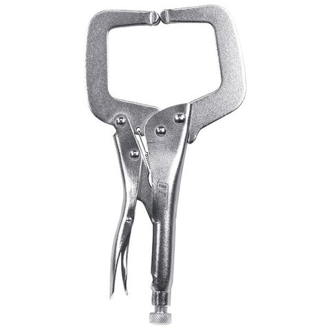 ITM LOCKING PLIER 275MM C CLAMP REGULAR TIP