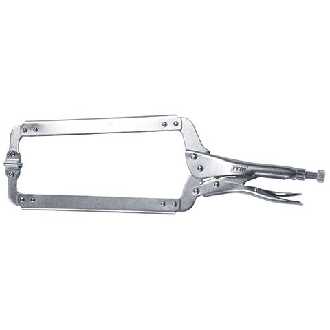 ITM LOCKING PLIER C CLAMP SWIVEL PAD 450MM TM603 103 ITM Industrial Products