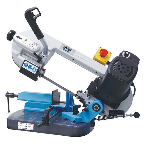 ITM PORTABLE BANDSAW, 125MM CAP, SWIVEL HEAD, VARIABLE SPEED 240V