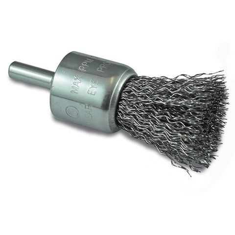 STEEL CRIMP WIRE END BRUSH